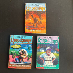 Scholastic Goosebumps Books set (3)